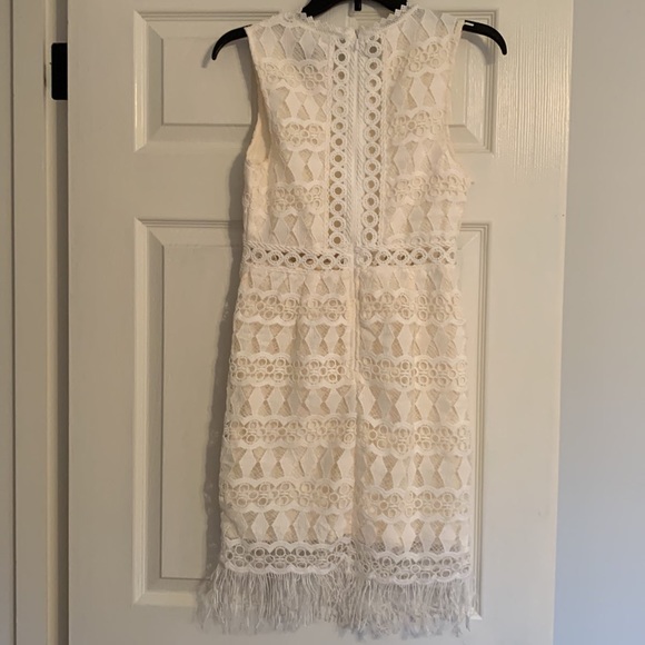 White crochet lace dress - Picture 4 of 6
